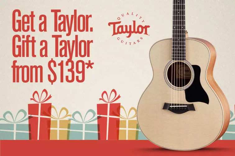 Taylor Guitars Get One/Gift One Holiday Event